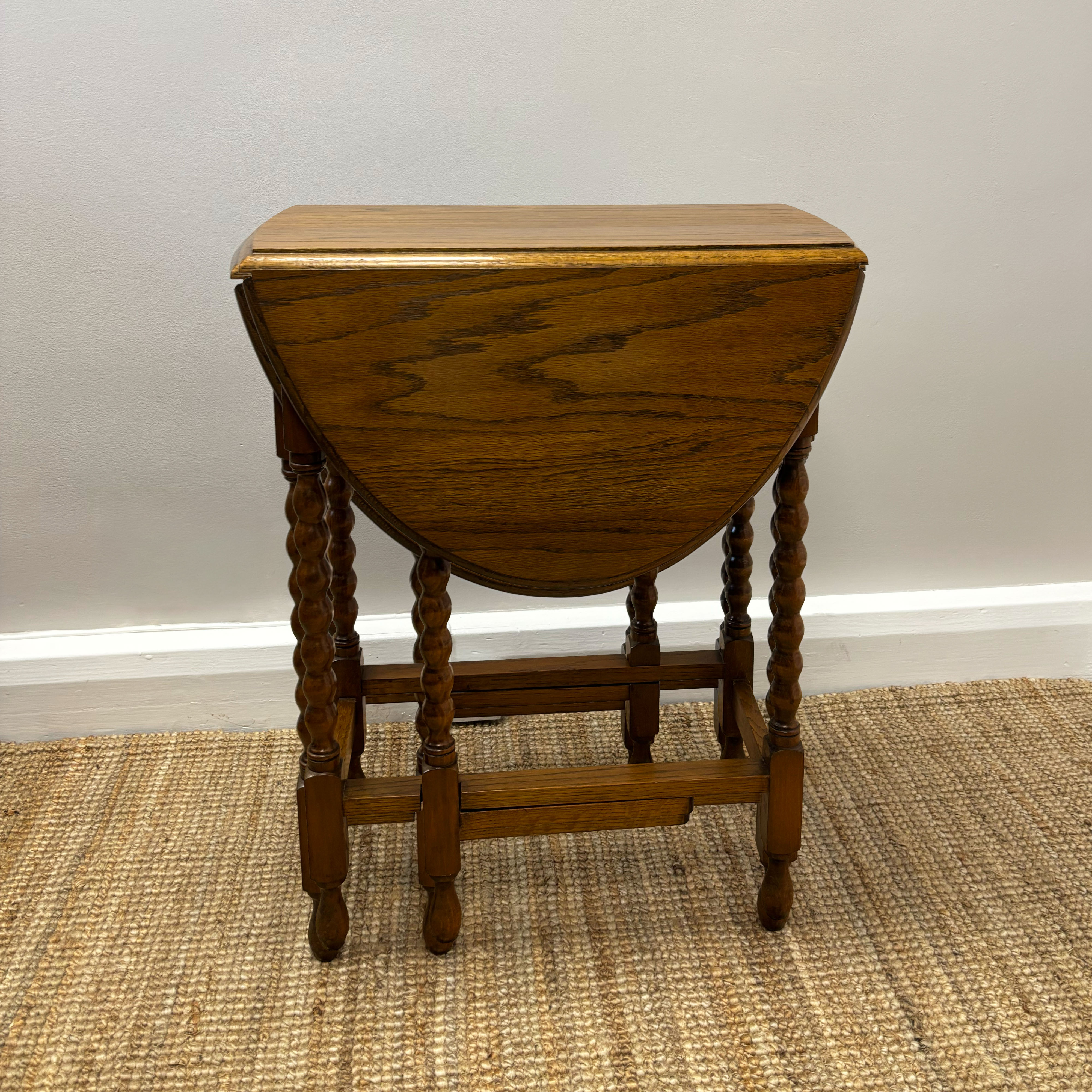 Oak Gateleg Side Table